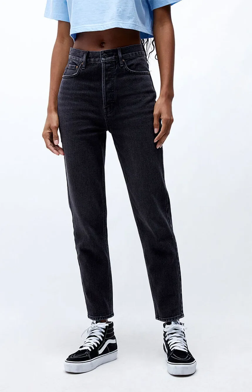 PacSun Ultra High Rise Slim Black Jeans Womens Sz 24